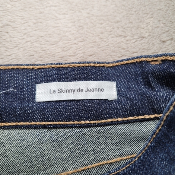 Frame Le Skinny de Jeanne Indiana Square distressed jeans size 26 - Picture 11 of 13